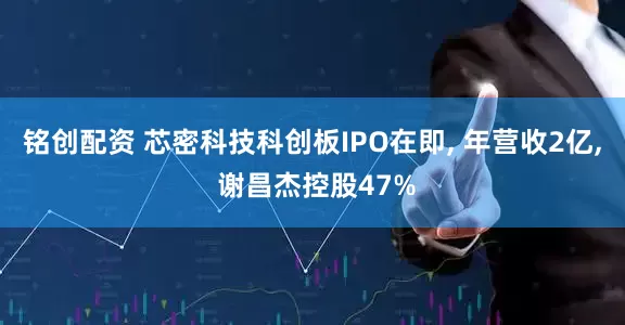 铭创配资 芯密科技科创板IPO在即, 年营收2亿, 谢昌杰控股47%